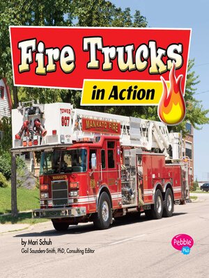 cover image of Fire Trucks in Action